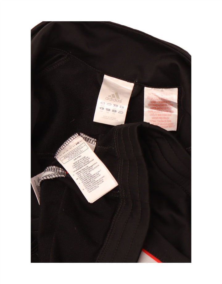 ADIDAS Mädchen-Trainingsanzug, Oberteil, Jacke, 13–14 Jahre, Schwarz, Colourblock-Sport