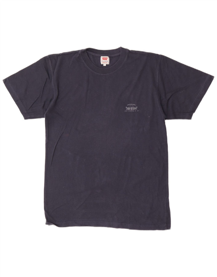 Levi's Herren-T-Shirt-Oberteil aus Baumwolle in mittlerem Marineblau