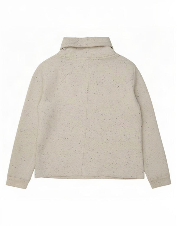 Marks & Spencer Damen Sweatshirt Pullover UK 10 Small Off White Flecked