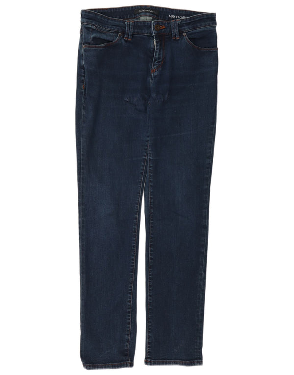 Marc O'Polo Damen Slim Jeans W30 L30 Blaue Baumwolle