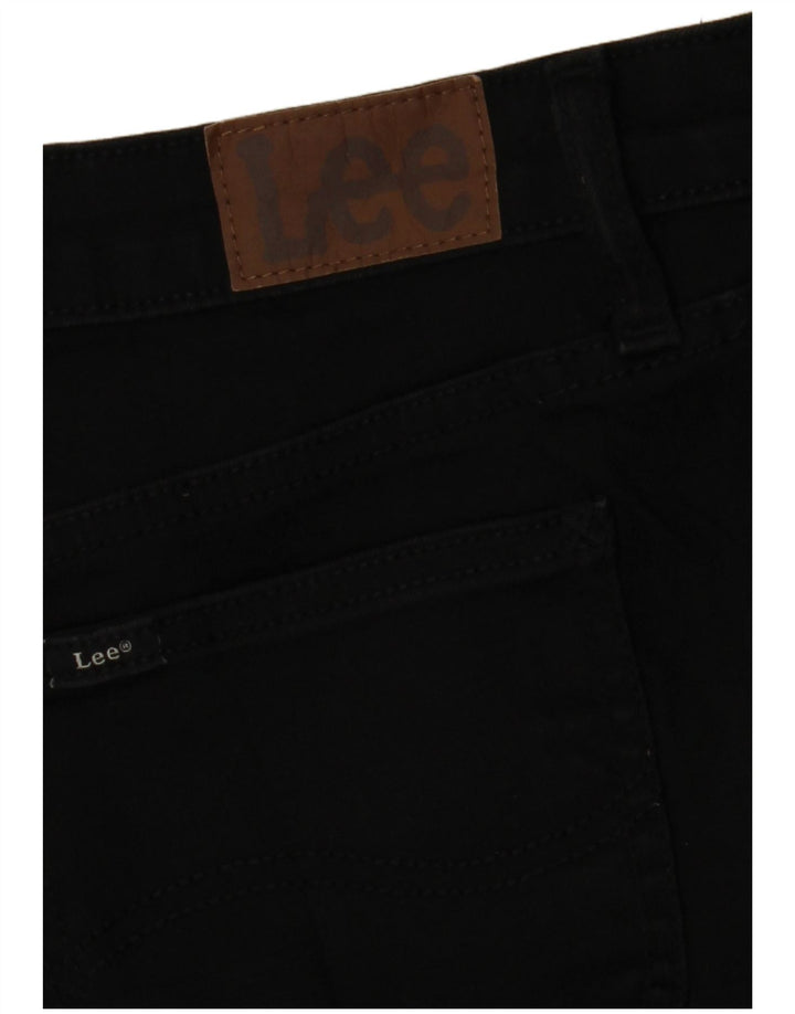LEE Damen Bootcut-Jeans mit mittelhohem Bund und normaler Passform, W32, L30, Schwarz