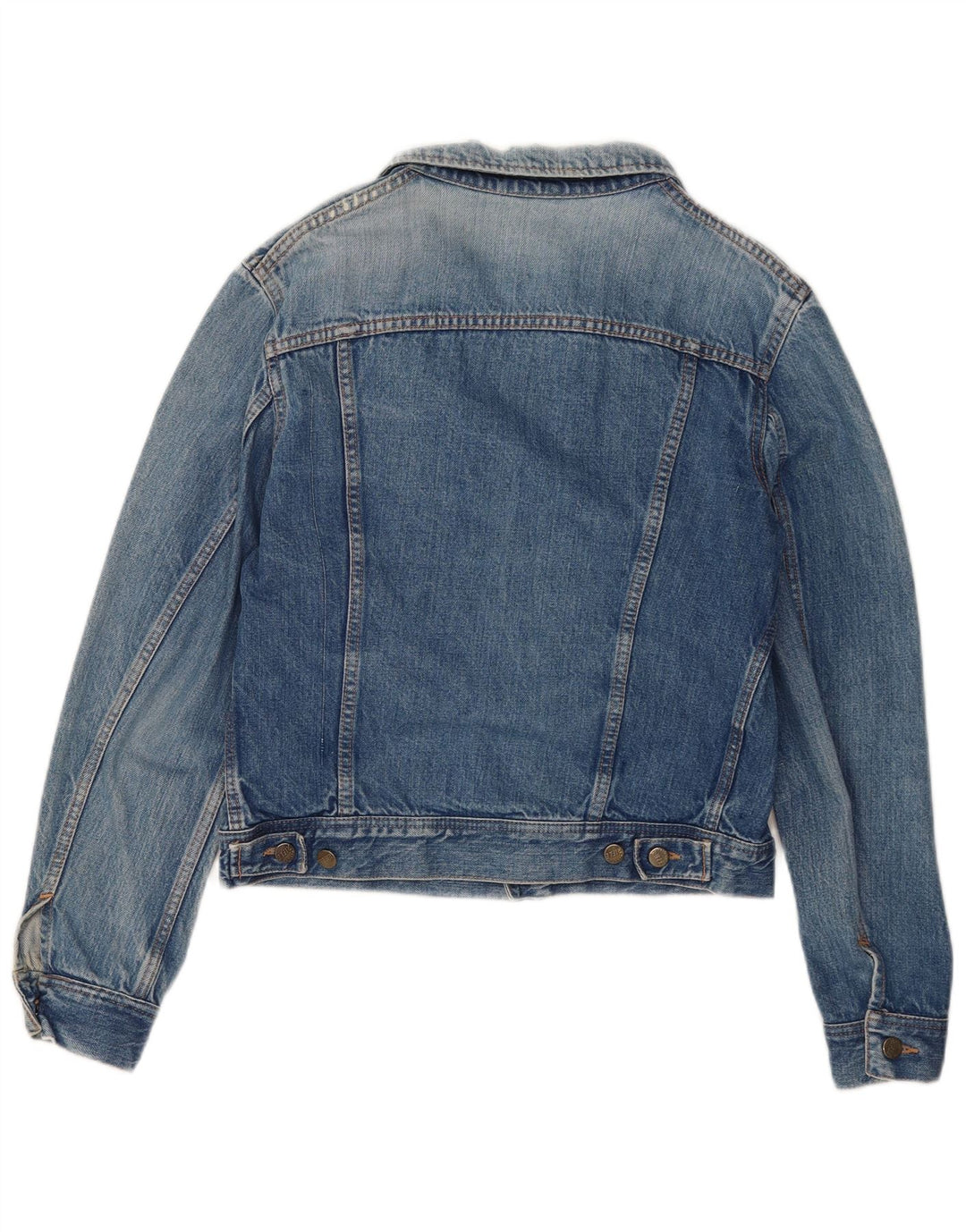Rifle Herren Jeansjacke IT 48 mittelblaue Baumwolle