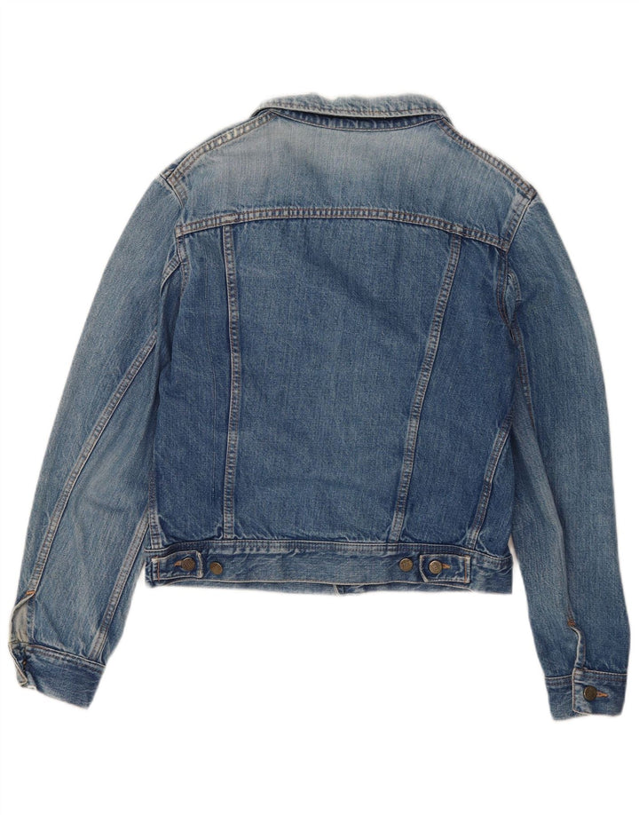 Rifle Herren Jeansjacke IT 48 mittelblaue Baumwolle