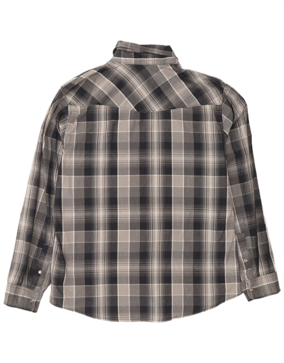 Levi's Herrenhemd XL, grau kariert, Baumwolle