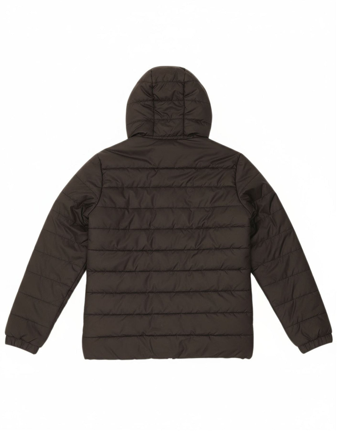 PUMA Womens Hooded Padded Jacket UK 10 Small Black Polyester