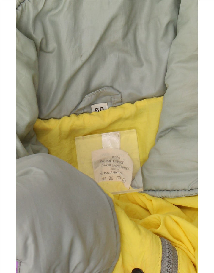 Bailo Herren Wattierte Jacke IT 50 Large Grau Colourblock Polyamid