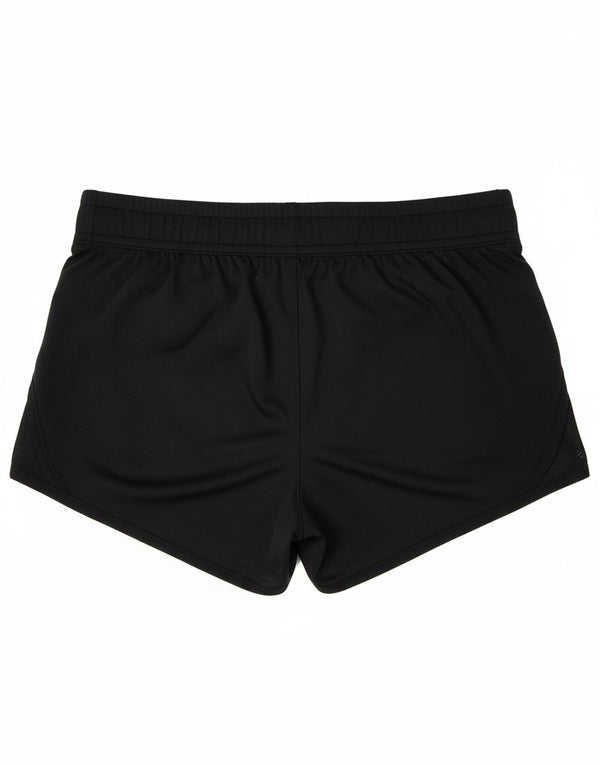 Under Armour Mädchen-Sportshorts, 9–10 Jahre, schwarzes Polyester