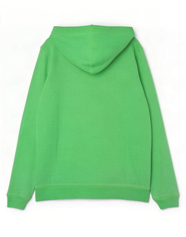 Converse Womens Graphic Hoodie Pullover UK 10 Small Grüne Baumwolle