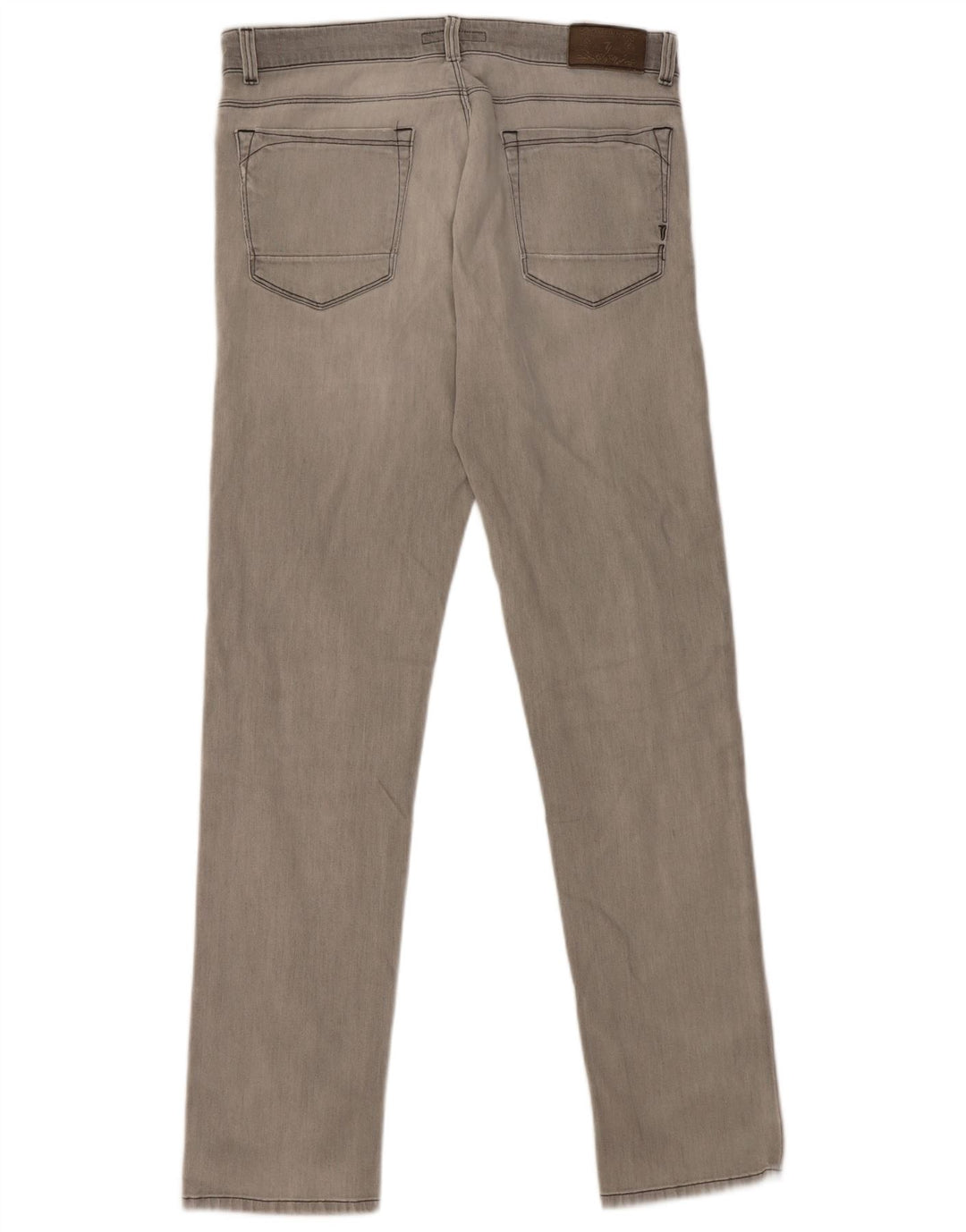 Trussardi Herren Slim Jeans W31 L33 Graue Baumwolle