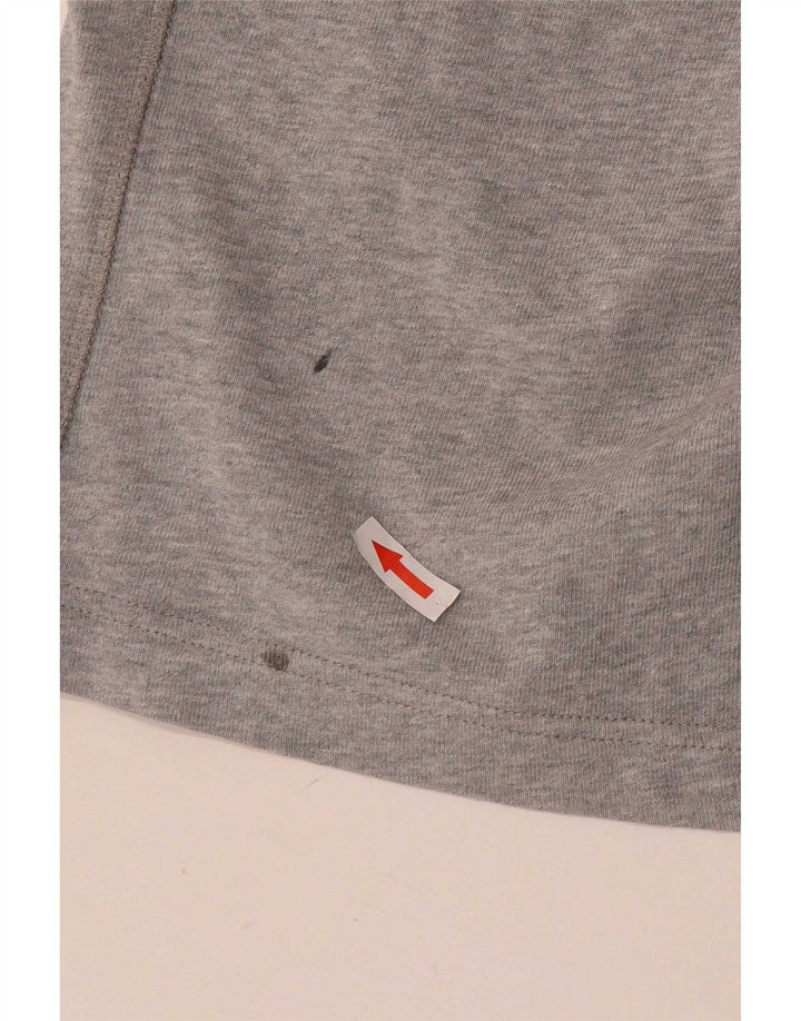 Nike Herren-Sportshorts, Größe S, graue Baumwolle