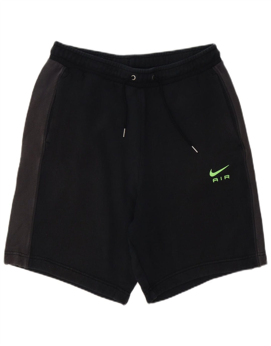 NIKE Herren-Sportshorts, groß, schwarze Farbblock-Baumwolle