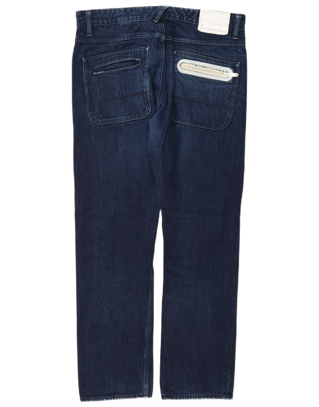 G-Star Herren Straight Jeans W33 L32 Blaue Baumwolle
