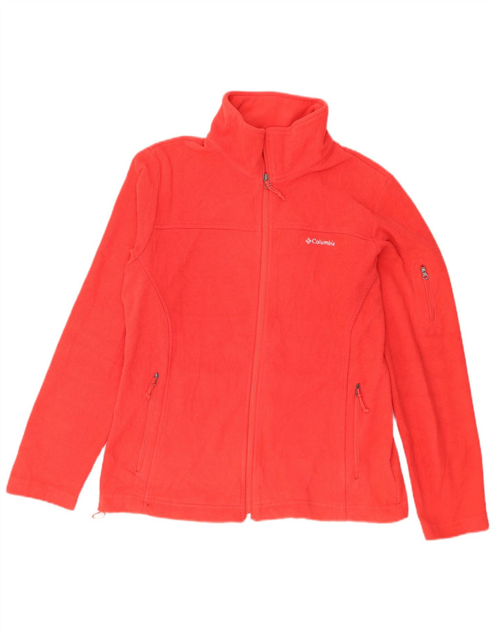 Columbia Damen Fleecejacke UK 16 Large Rot Polyester
