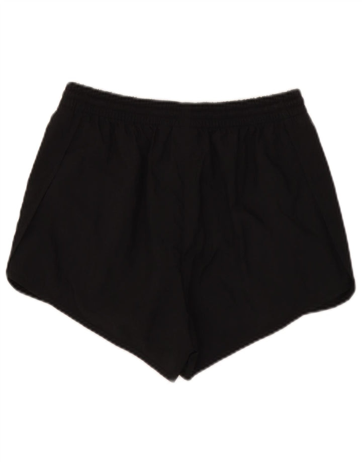 Adidas Damen Sportshorts UK 12 Medium Schwarz Polyamid