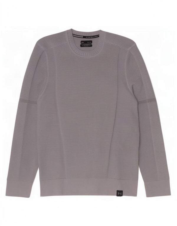 Under Armour Herren-Pullover mit Rundhalsausschnitt, Größe S, Blau
