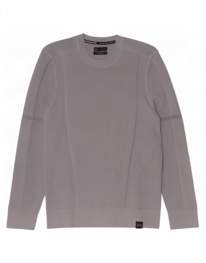 Under Armour Herren-Pullover mit Rundhalsausschnitt, Größe S, Blau