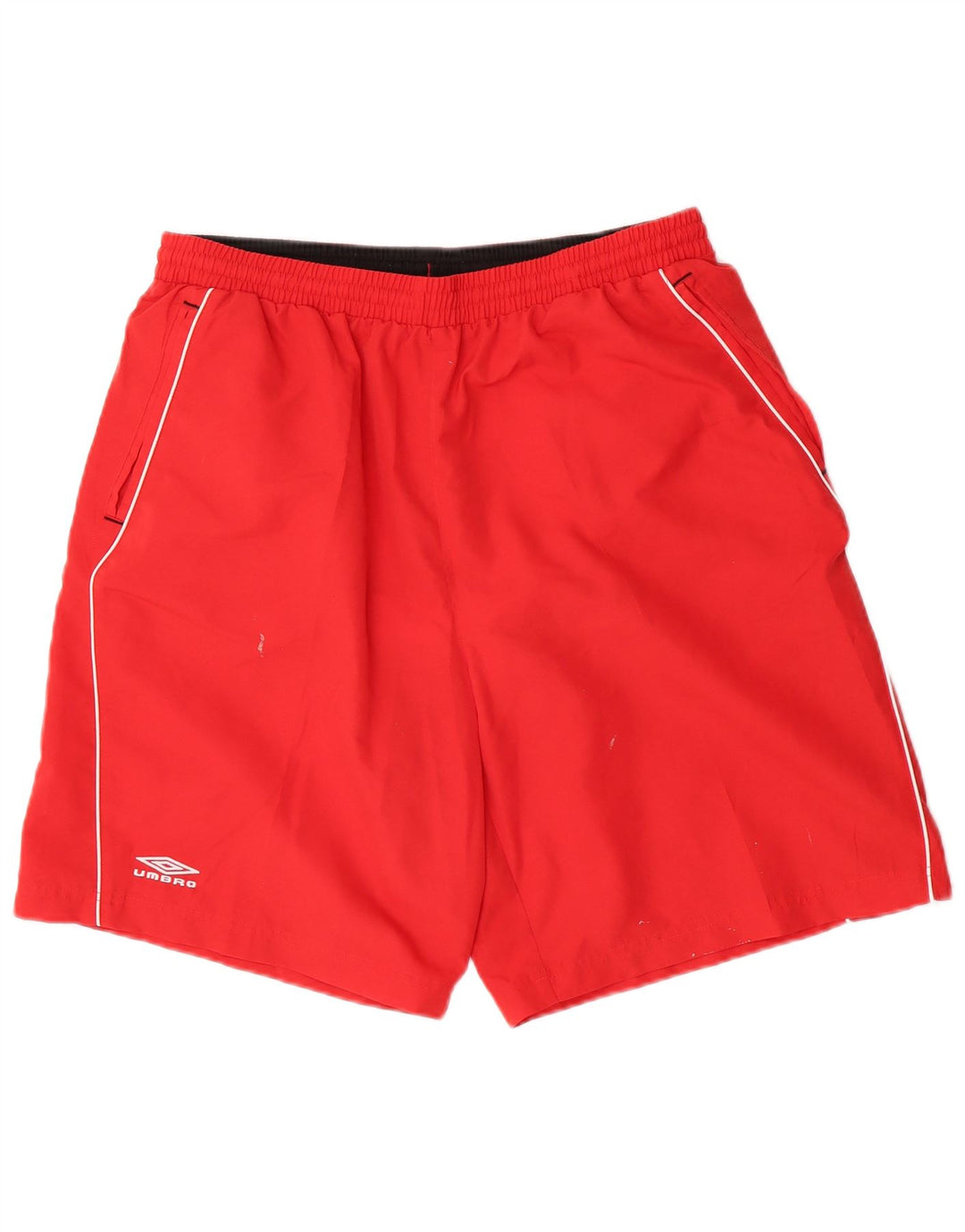 Umbro Herren Graphic Sport Shorts 2XL Rot Polyester