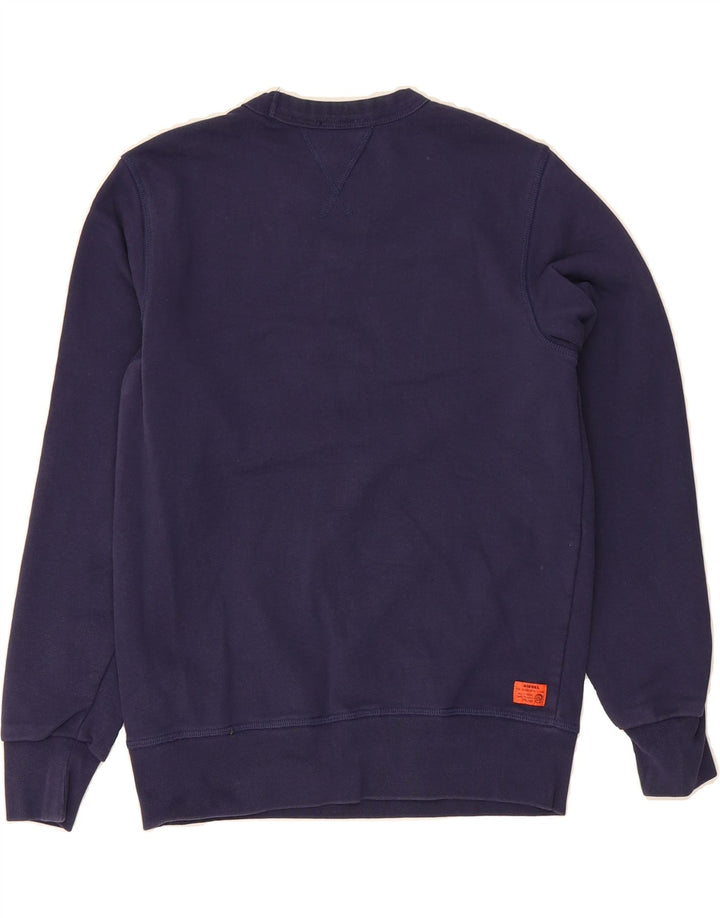 DIESEL Boys Sweatshirt Jumper 13-14 Years Navy Blue Cotton Vintage Diesel and Second-Hand Diesel from Messina Hembry 