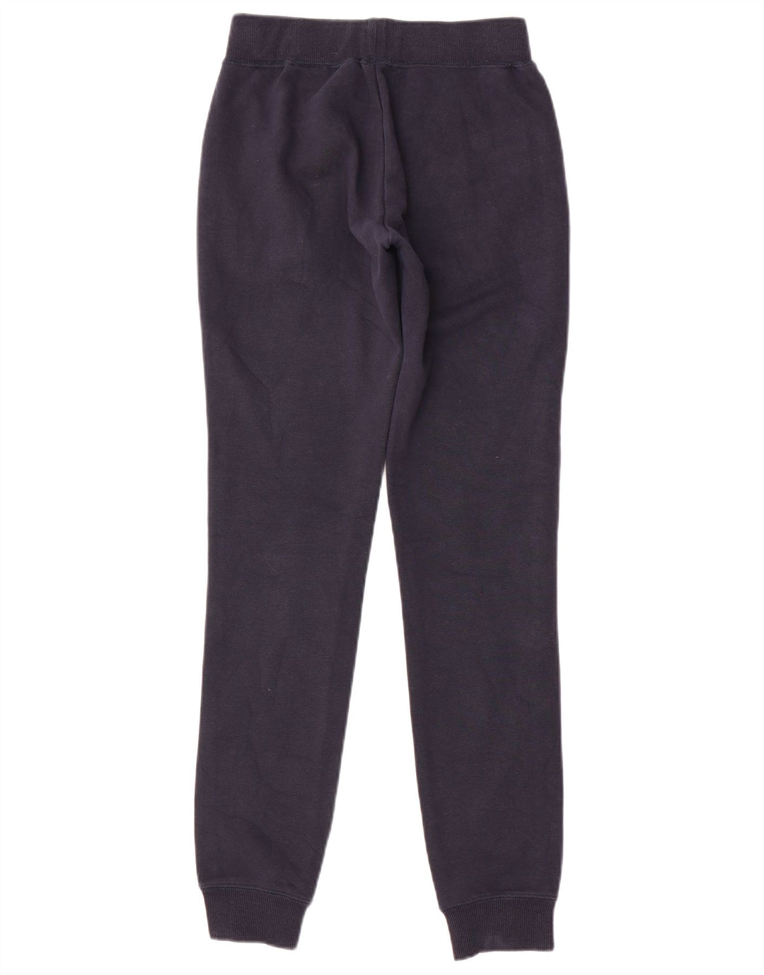 REEBOK Damen Trainingshose Jogger UK 0/2 2XS Marineblau Baumwolle