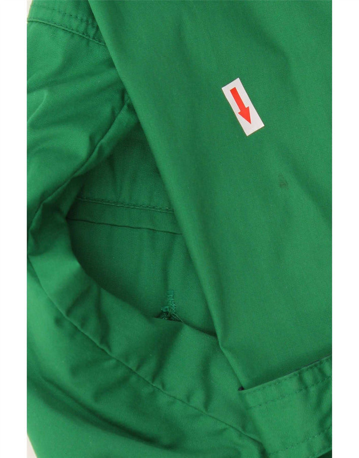 Vintage Herren Yachting Loose Fit Utility Jacke UK 38 Mittelgrünes Polyester
