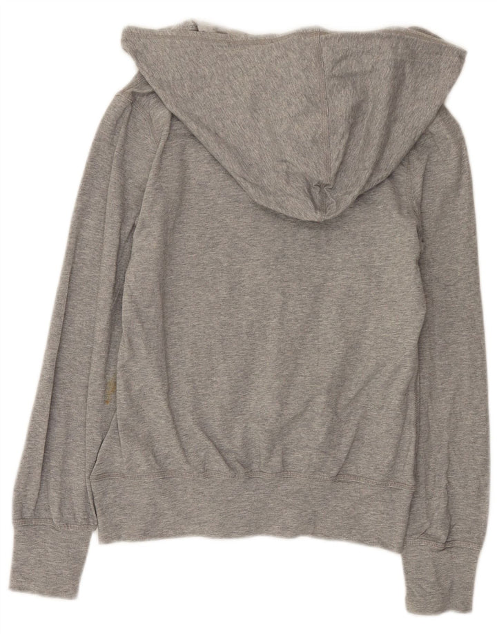 Nike Damen Kapuzenpullover UK 8/10 Small Grau meliert