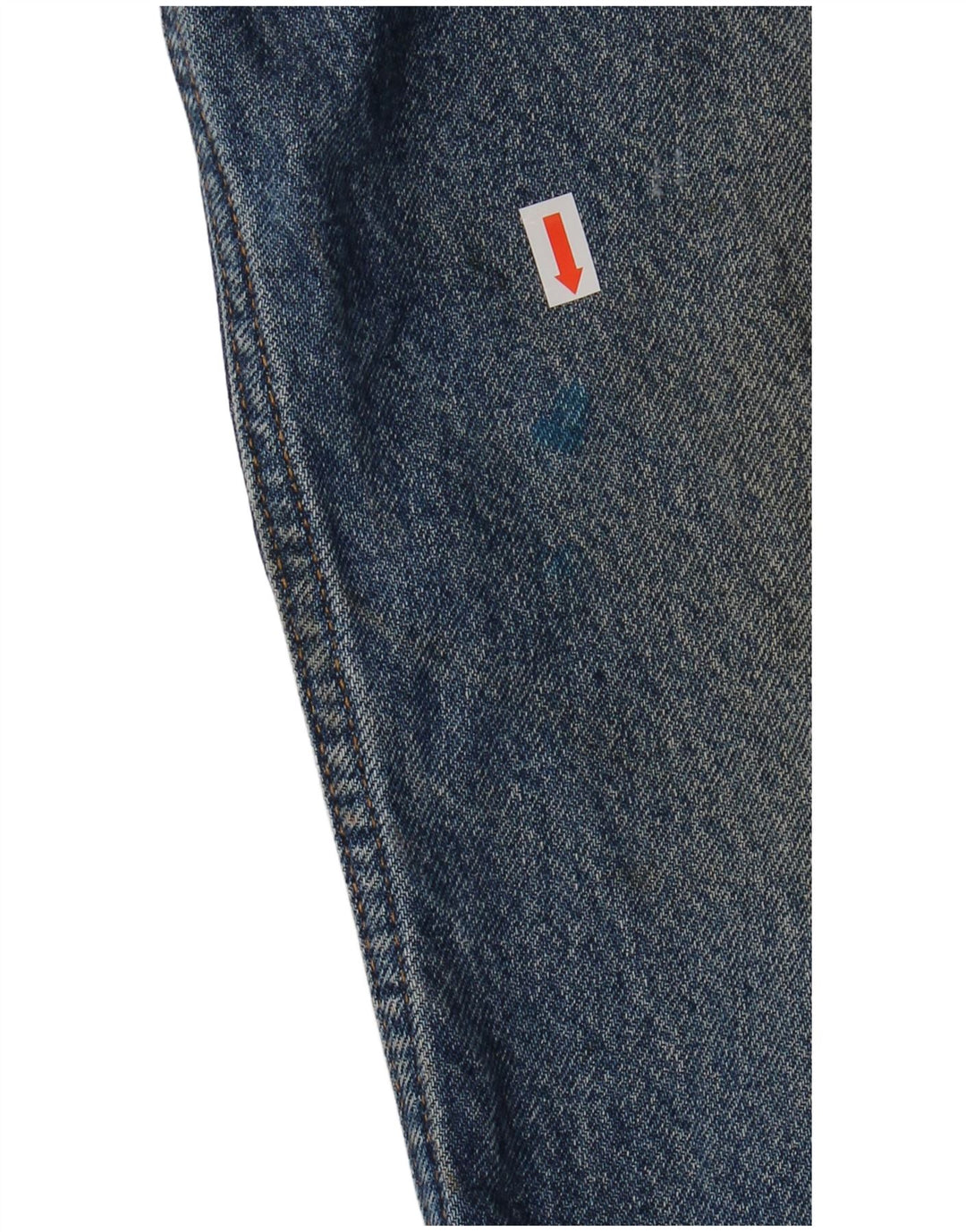 LEVI'S Herren 505 Straight Jeans W31 L30 Blaue Baumwolle