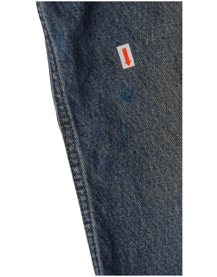 LEVI'S Herren 505 Straight Jeans W31 L30 Blaue Baumwolle