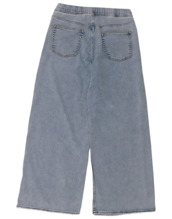 GAP Damen-Jeans mit normalem, weitem Bein, Größe S, W27, L29, Blau, Baumwolle