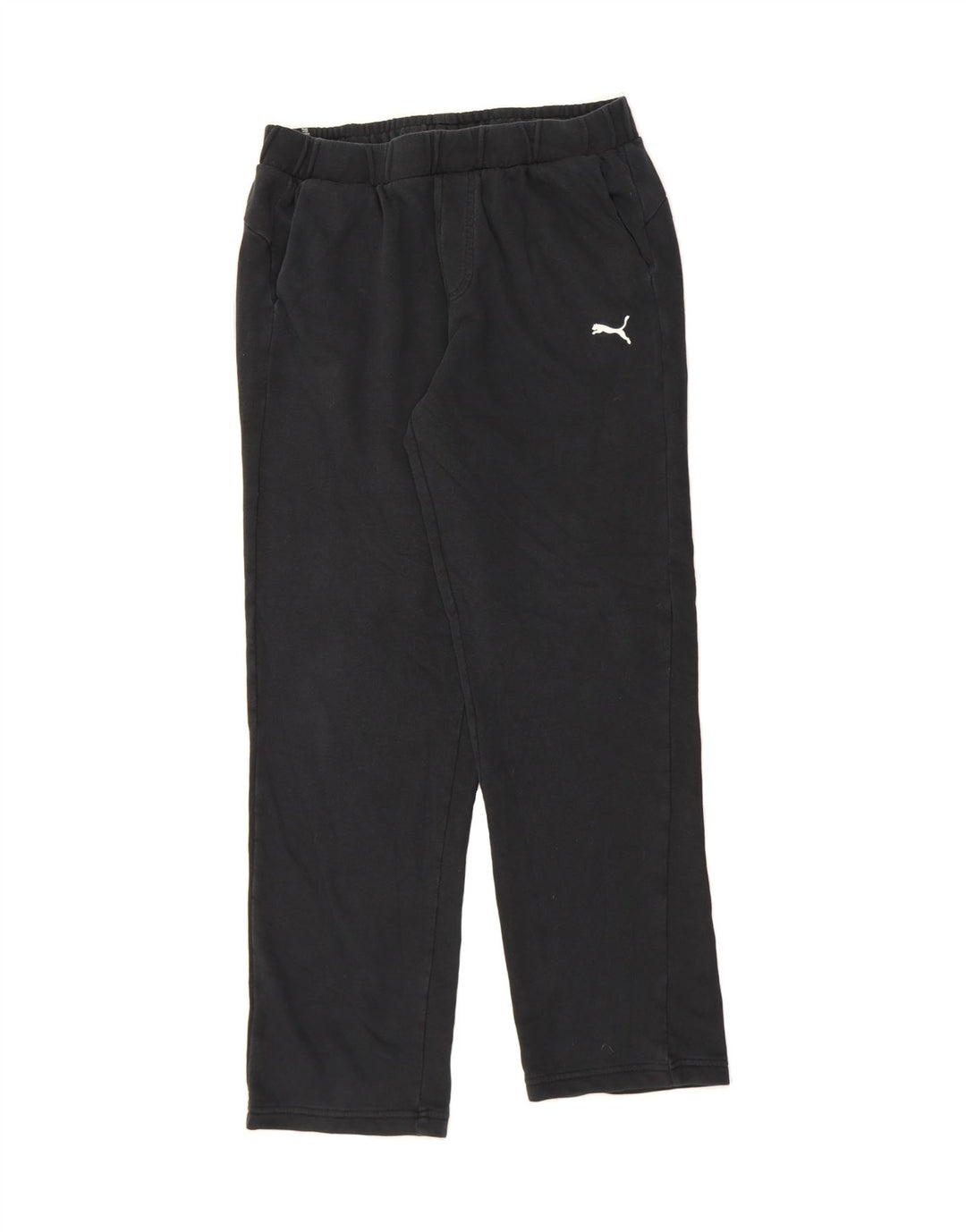 PUMA Mens Tracksuit Trousers Large Black Cotton Vintage Puma and Second-Hand Puma from Messina Hembry 