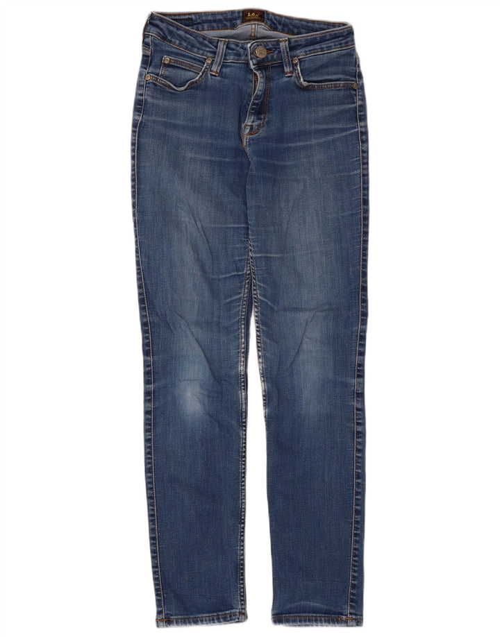 Lee Damen Elly Slim Jeans W28 L31 Blaue Baumwolle