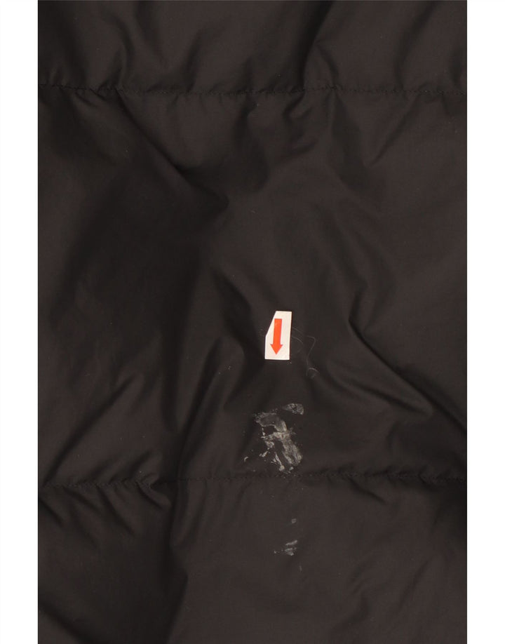 Nike Herren-Jacke mit Kapuze, gepolstert, UK 40, Größe L, Schwarz, Polyester