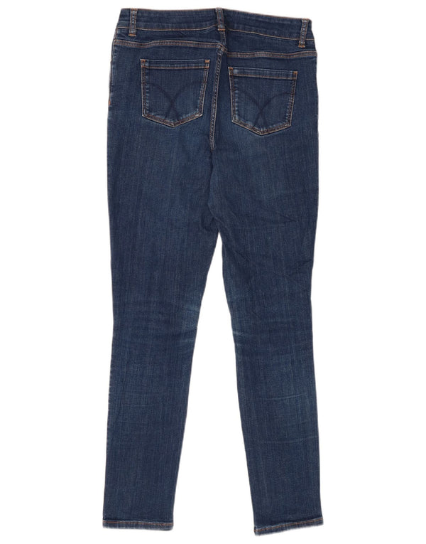 Crew Clothing Damen Skinny Jeans UK 12 Medium W30 L28 Marineblau Baumwolle