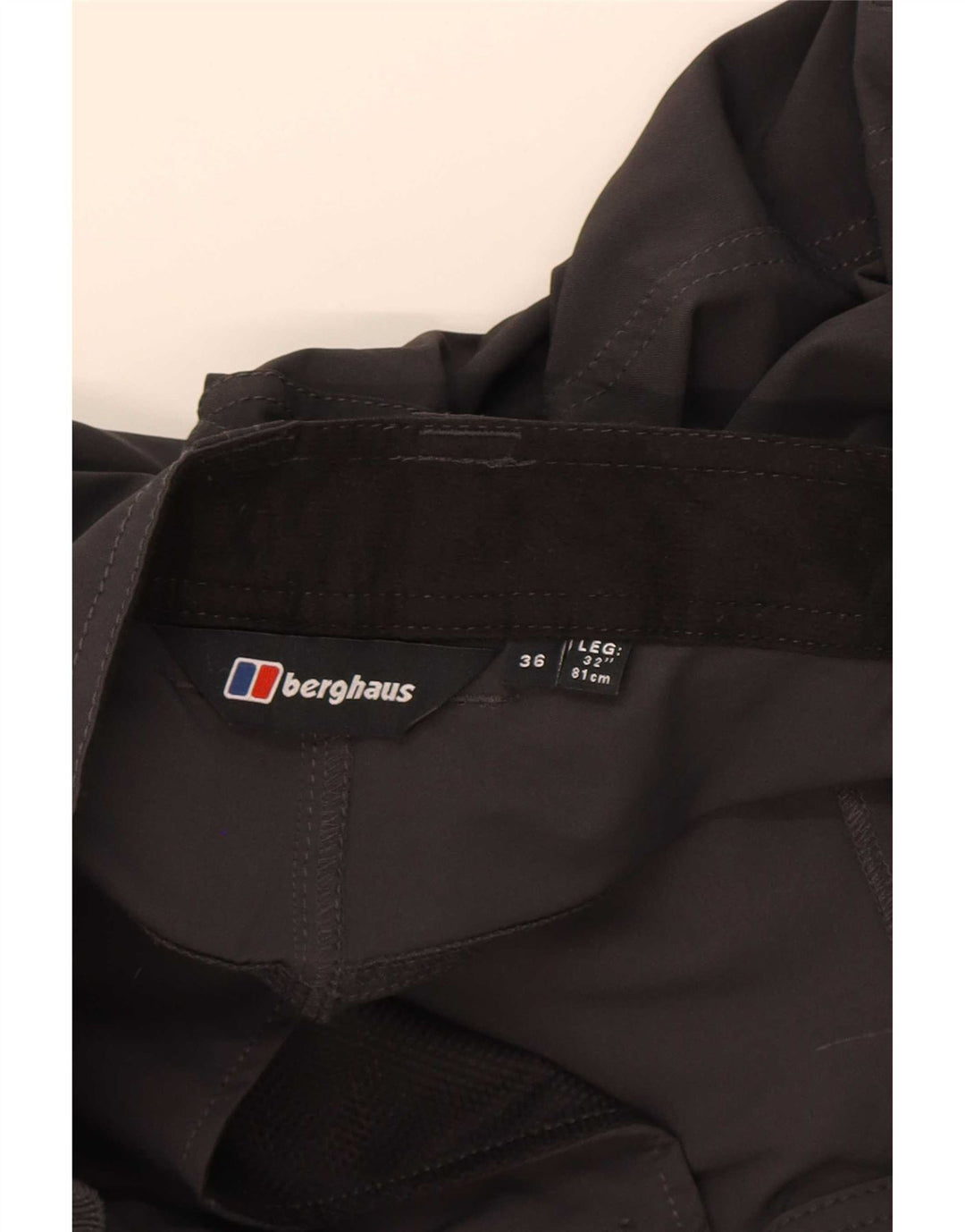 Berghaus Herren Wander-Cargohose W36 L32 Grau Polyamid