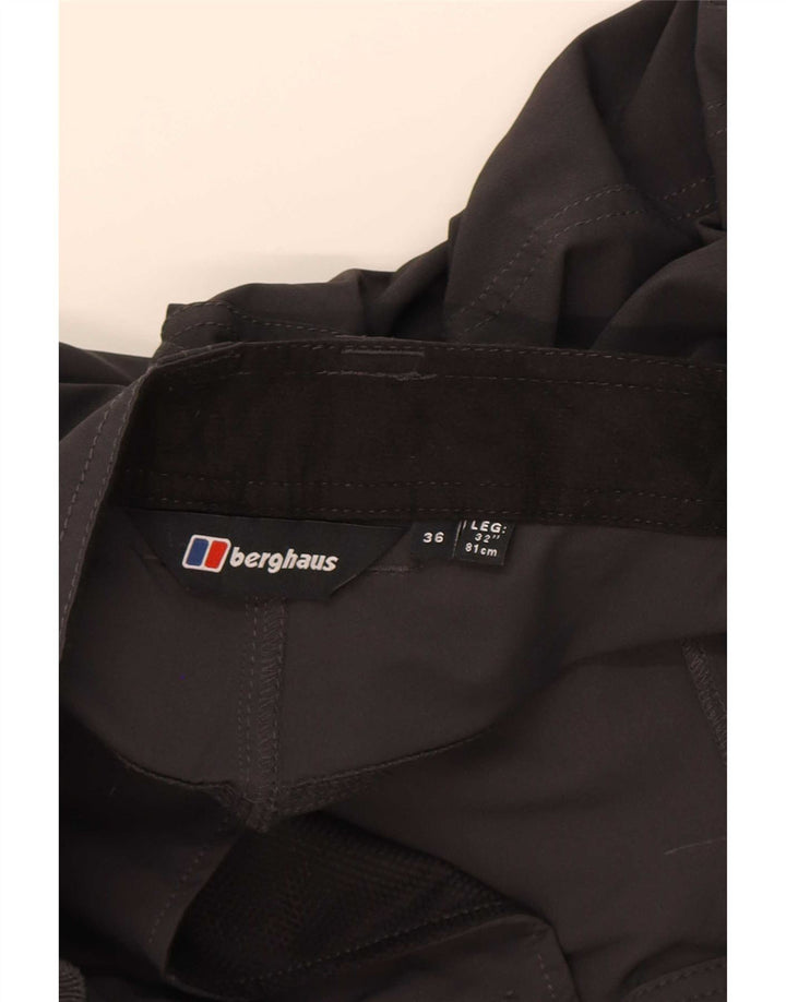 Berghaus Herren Wander-Cargohose W36 L32 Grau Polyamid