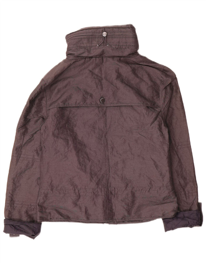 Marks & Spencer Womens Loose Fit Regenjacke UK 6 XS Marineblau Polyamid