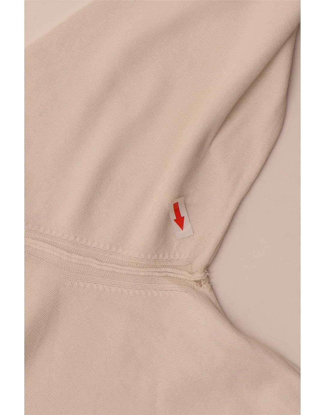 Gas Herren-Pullover mit V-Ausschnitt, Größe S, Weiß