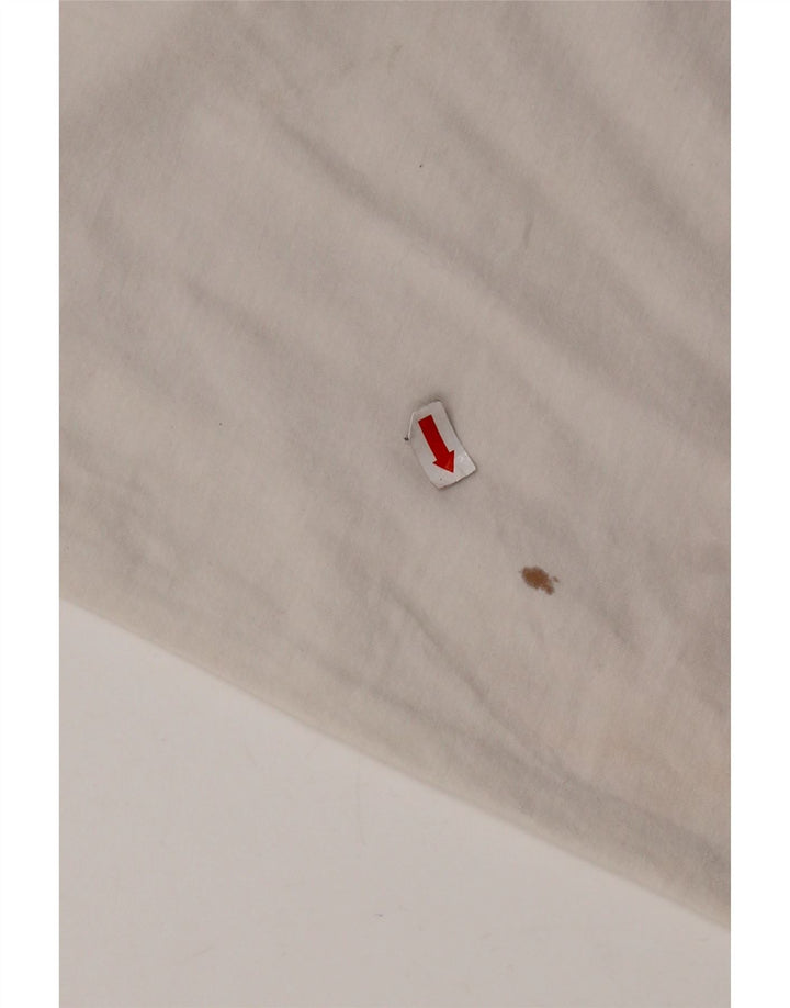 LEVI'S Herren-T-Shirt mit Grafik, Größe L, cremefarbene Baumwolle