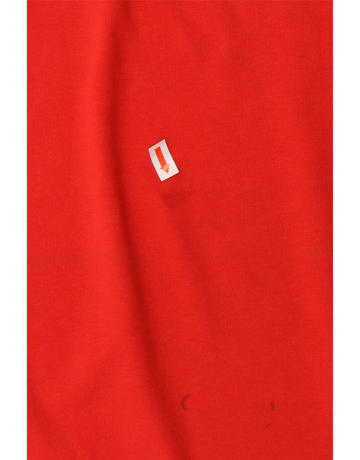 LYLE & SCOTT Mens T-Shirt Top Medium Red Cotton Vintage Lyle & Scott and Second-Hand Lyle & Scott from Messina Hembry 
