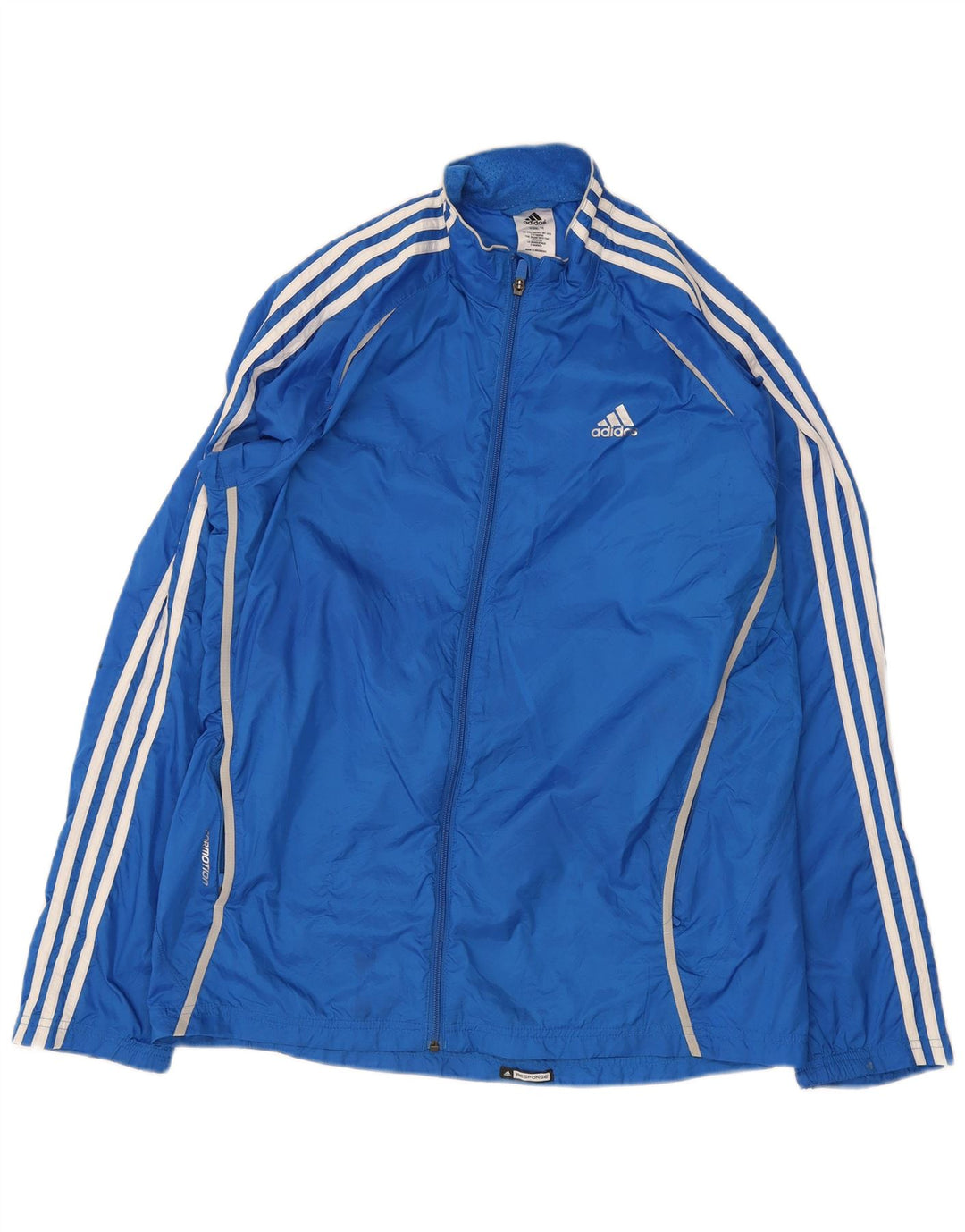 Adidas Herren Response Trainingsanzug Top Jacke Mittelblau