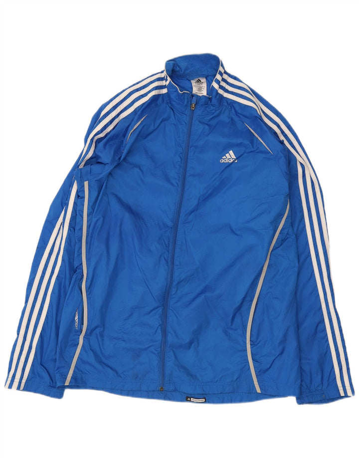 Adidas Herren Response Trainingsanzug Top Jacke Mittelblau
