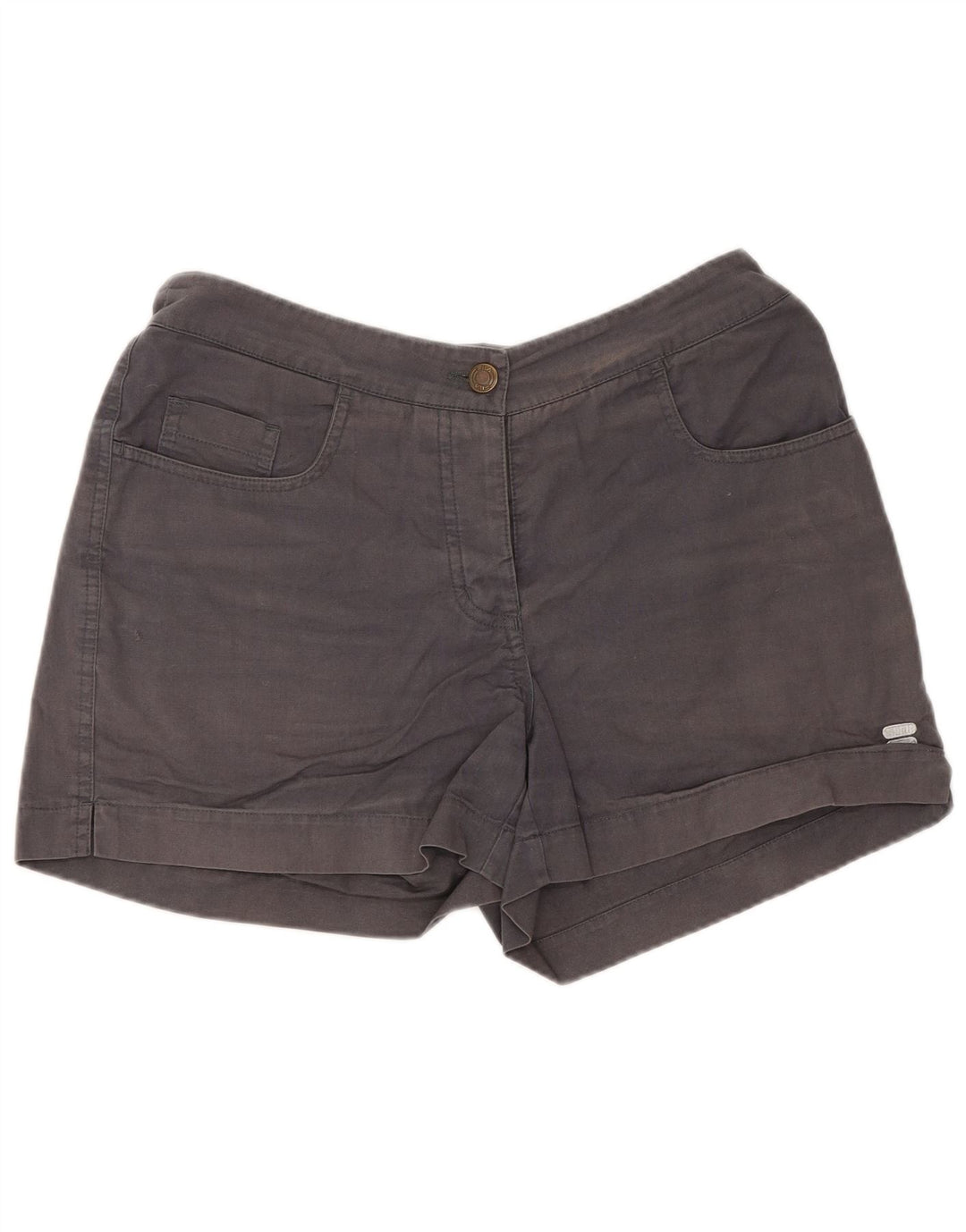 Fila Damen Cargoshorts Medium W28 Graue Baumwolle
