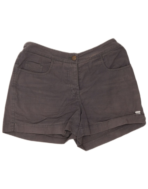 Fila Damen Cargoshorts Medium W28 Graue Baumwolle
