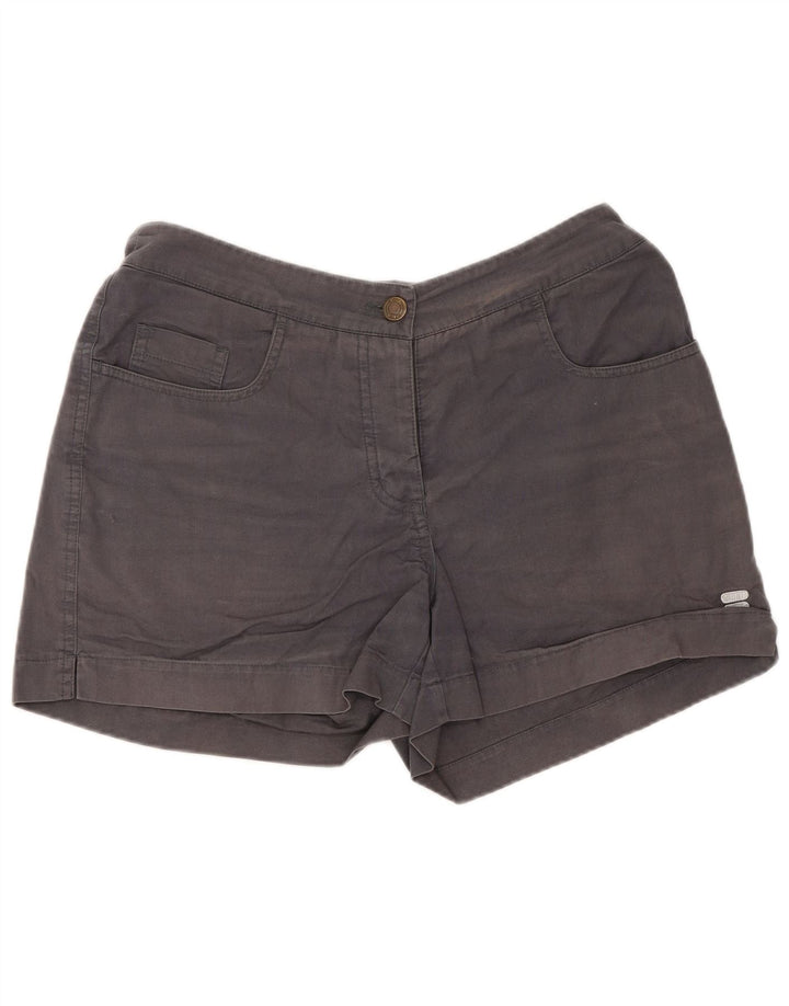 Fila Damen Cargoshorts Medium W28 Graue Baumwolle
