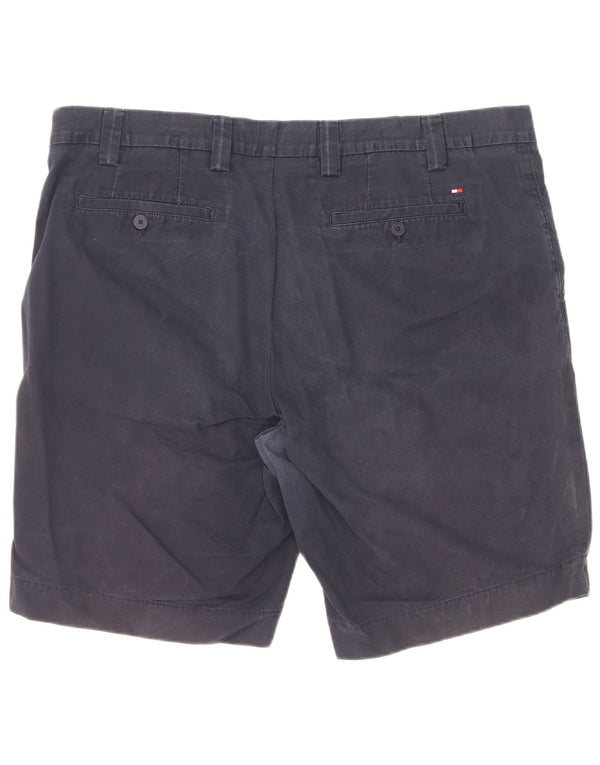 Tommy Hilfiger Herren Brooklyn Chino Shorts W42 2XL Marineblau Baumwolle