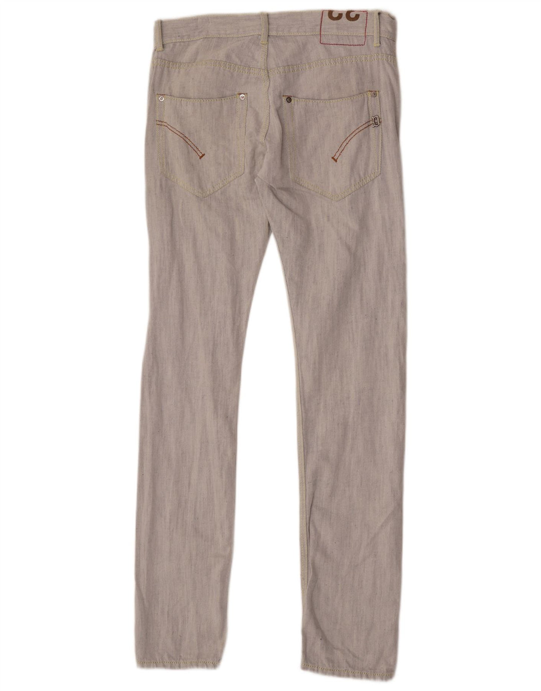 Dondup Damen Sam Slim Fit Slim Jeans W32 L34 Graue Baumwolle
