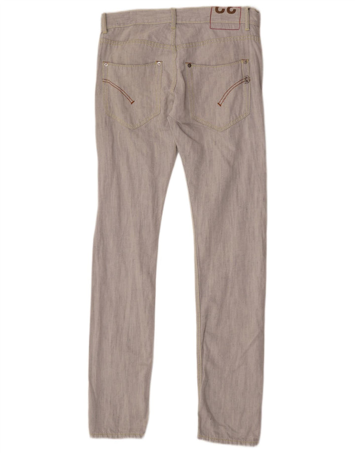 Dondup Damen Sam Slim Fit Slim Jeans W32 L34 Graue Baumwolle
