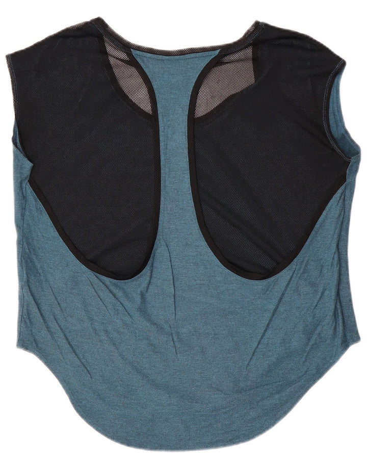 Nike Damen-Oberteil in Übergröße, UK 14, Mittelblau, Farbblock-Modal