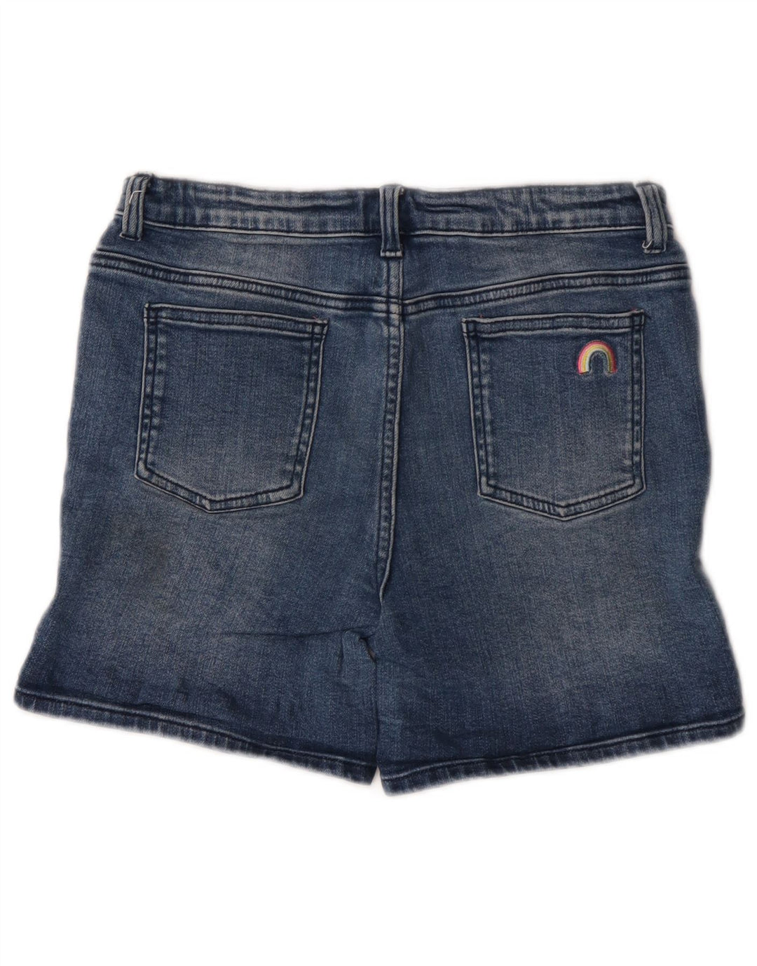 Joules Mädchen-Jeansshorts, 11–12 Jahre, W26, blaue Baumwolle