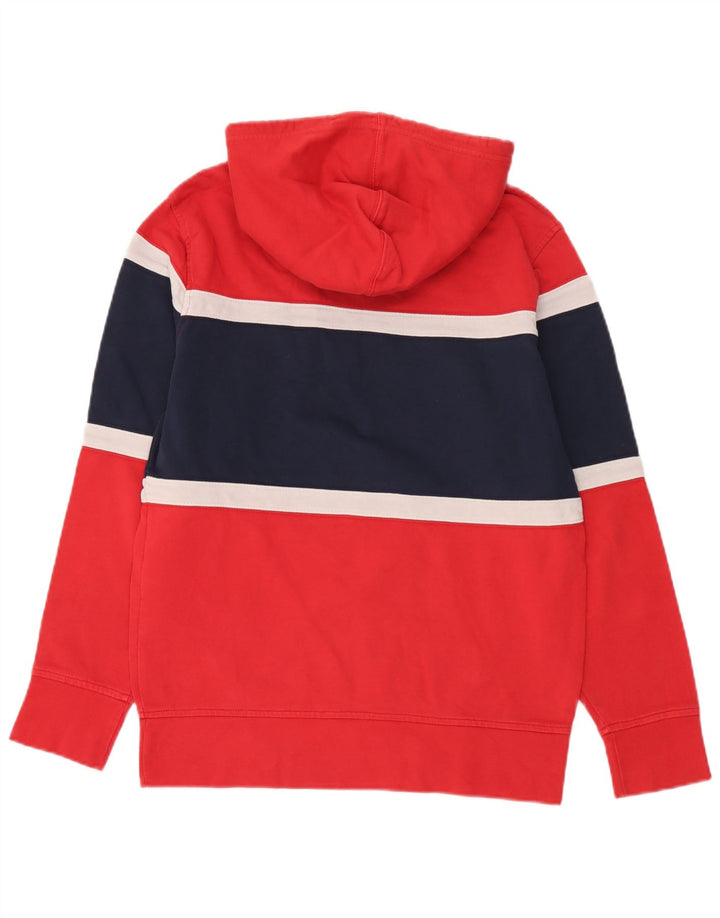 Levi's Herren-Kapuzenpullover mit Grafik, Größe S, Rot, Colourblock-Baumwolle