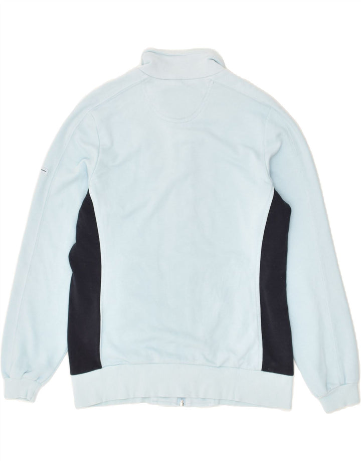 CHAMPION Womens Tracksuit Top Jacket UK 14 Medium Blue Cotton | Vintage Champion | Thrift | Second-Hand Champion | Used Clothing | Messina Hembry 